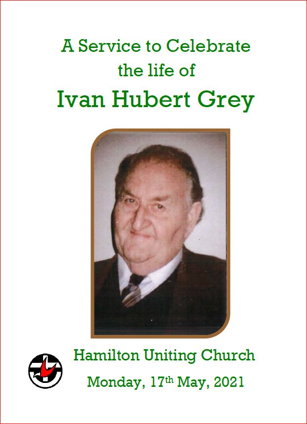 Grey front cover